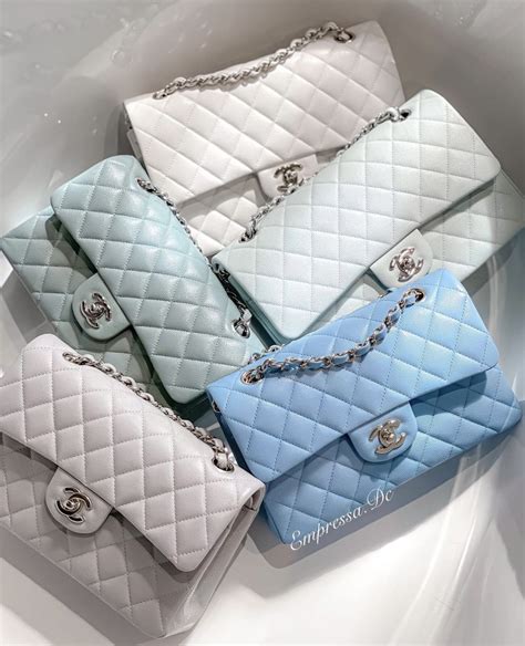 chanel flap bag colors